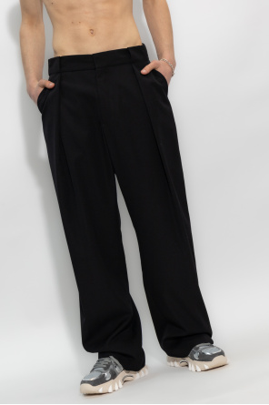 Balmain Wool Svarta trousers