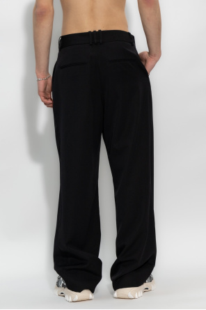 Balmain Wool Svarta trousers