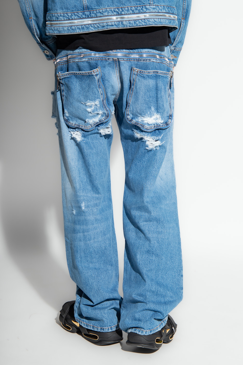 Balmain Jeans with vintage effect