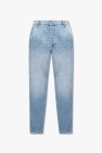 Balmain light blue Jeans with logo