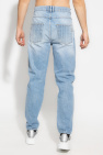 Balmain light blue Jeans with logo