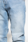 Balmain light blue Jeans with logo