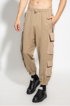 Balmain Cargo Schwarz trousers
