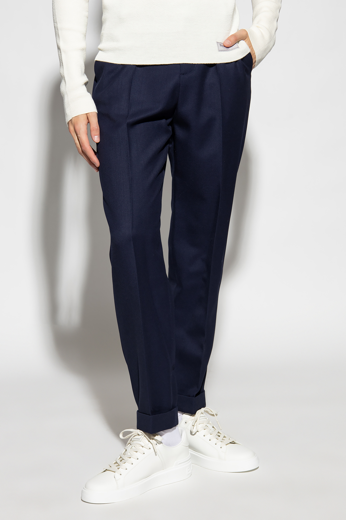 Balmain Pleat-front trousers