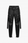 Balmain Leather trousers