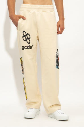 GCDS Printed sweatpants