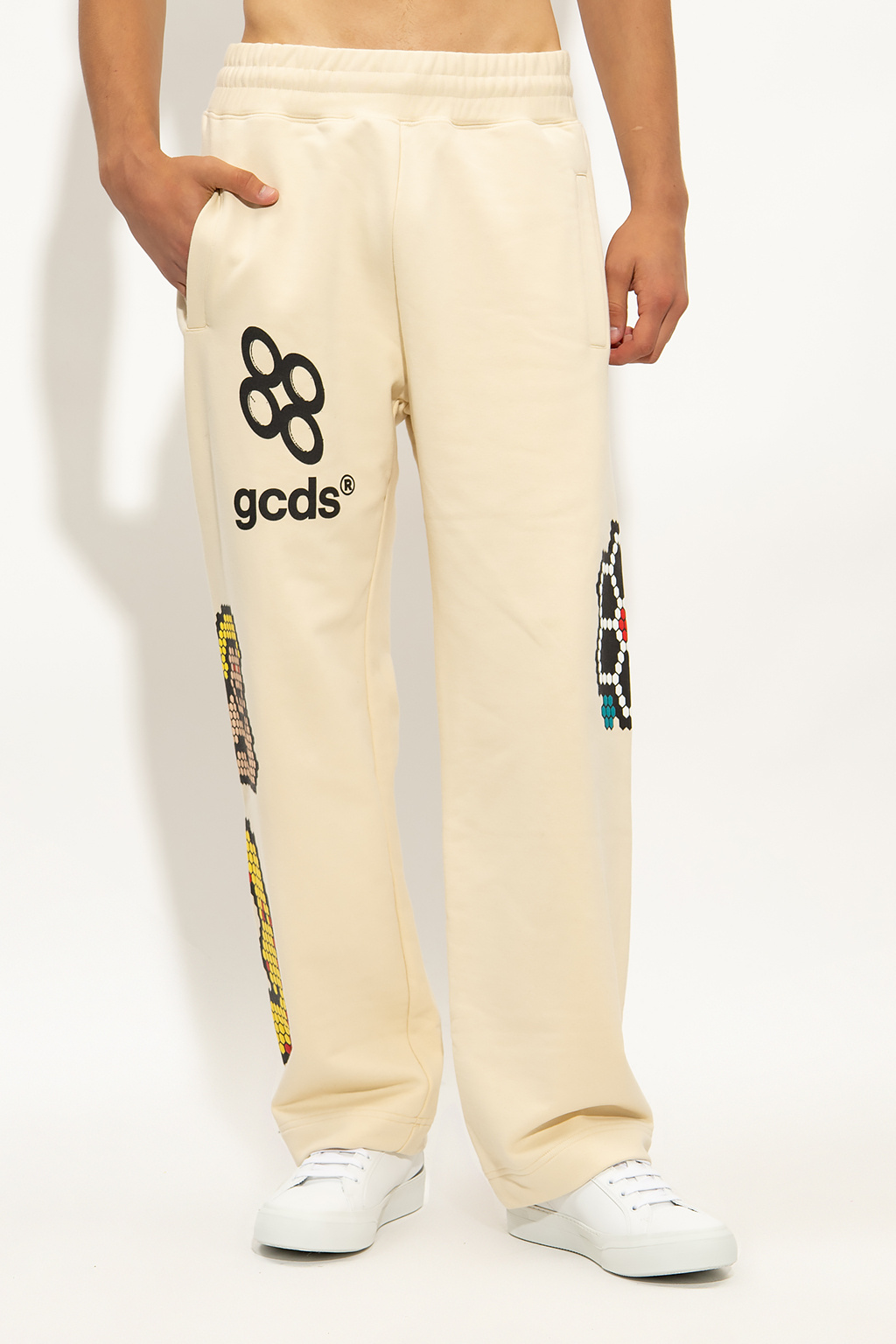 GCDS Printed sweatpants