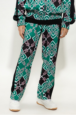 GCDS Sweatpants with monogram