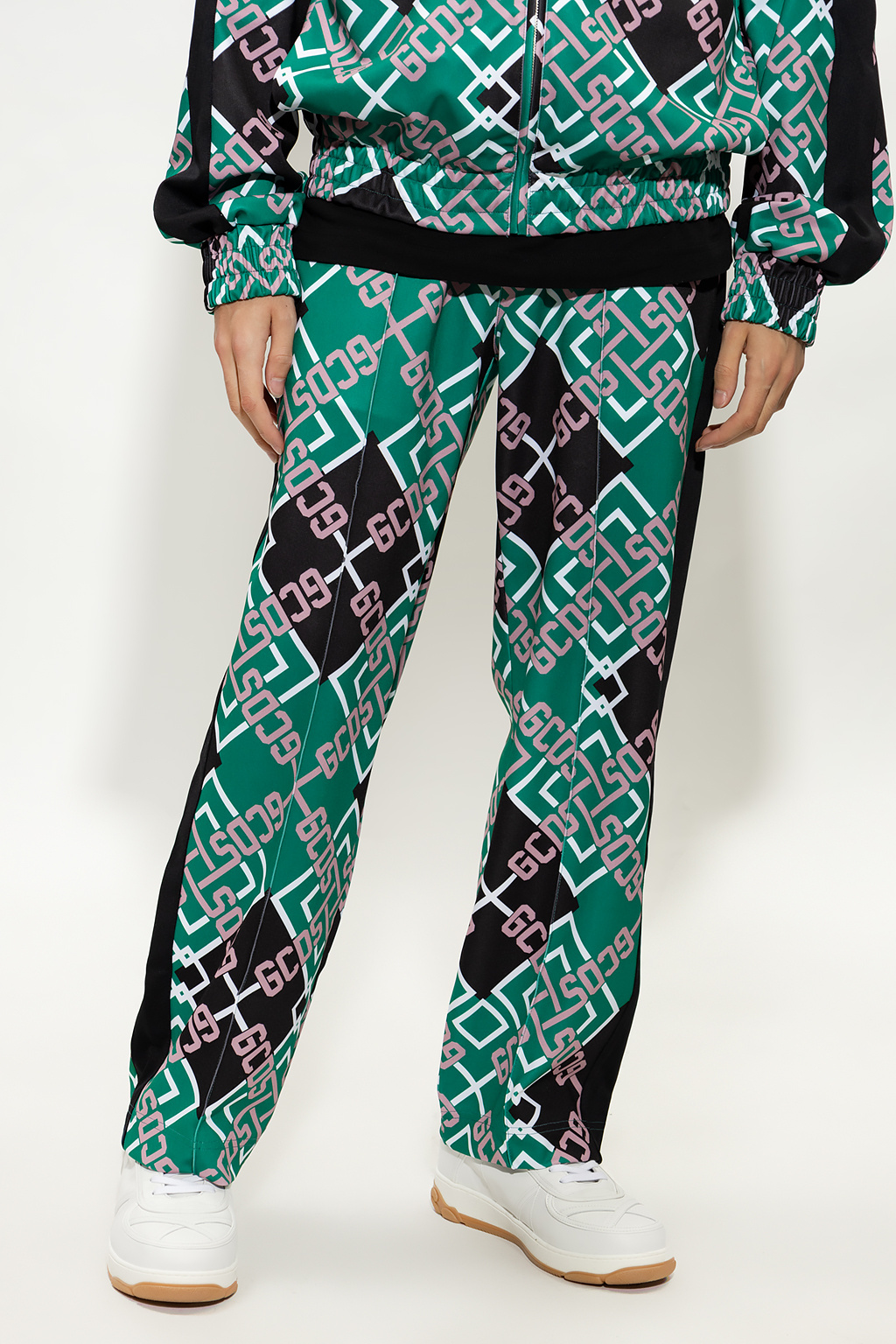 GCDS Sweatpants with monogram