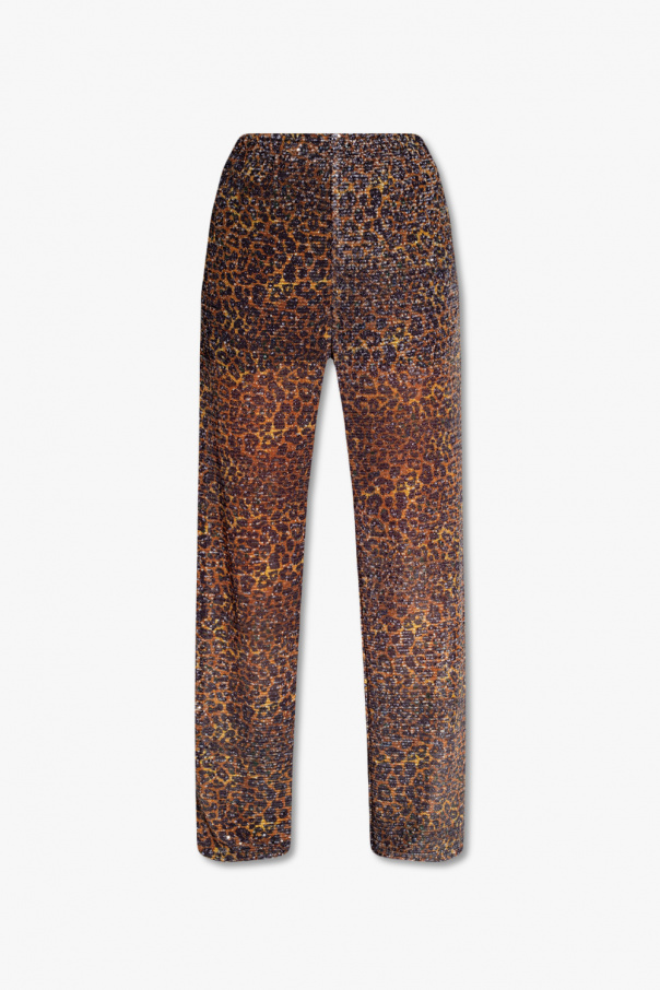 GCDS Rocker trousers with sequins