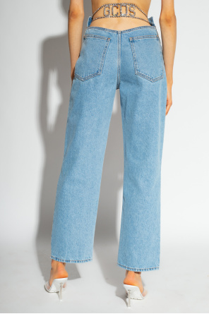 GCDS Appliquéd jeans