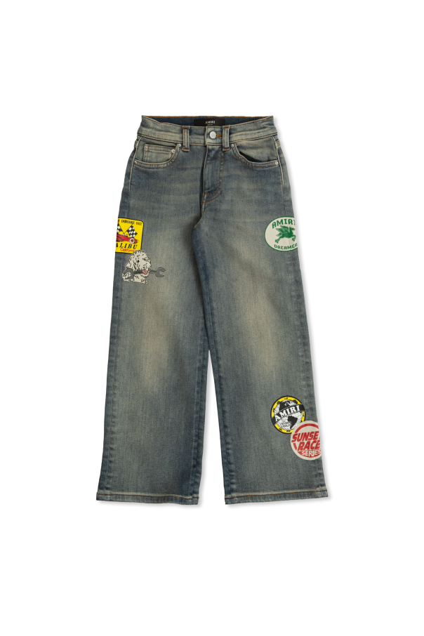Jeans with colorful prints, zdjęcie 1 Jeans with colorful prints od Amiri Kids