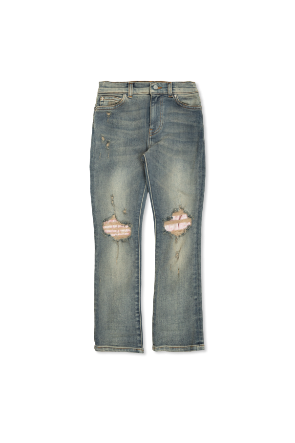 Jeans with a 'vintage' effect, zdjęcie 1 Jeans with a 'vintage' effect od Amiri Kids