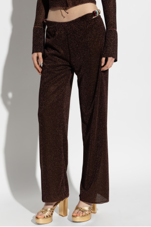 Oseree Hose mit Lurex-Faden