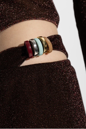 Oseree Hose mit Lurex-Faden