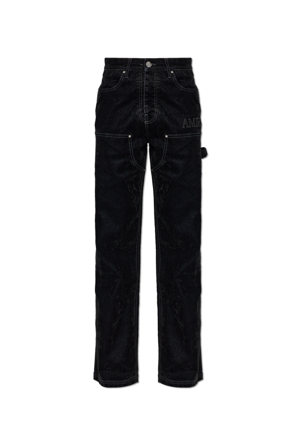 Jeans with logo od Amiri
