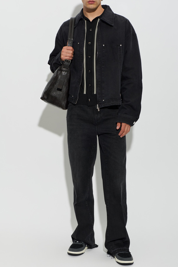 Amiri Jeans with raw-edge finish