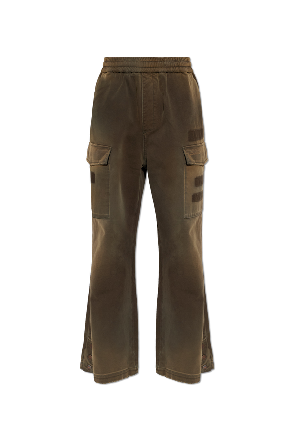 Amiri Spodnie typu ‘cargo’ z efektem ‘vintage’