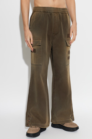 Amiri Spodnie typu ‘cargo’ z efektem ‘vintage’