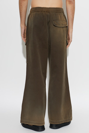 Amiri Spodnie typu ‘cargo’ z efektem ‘vintage’