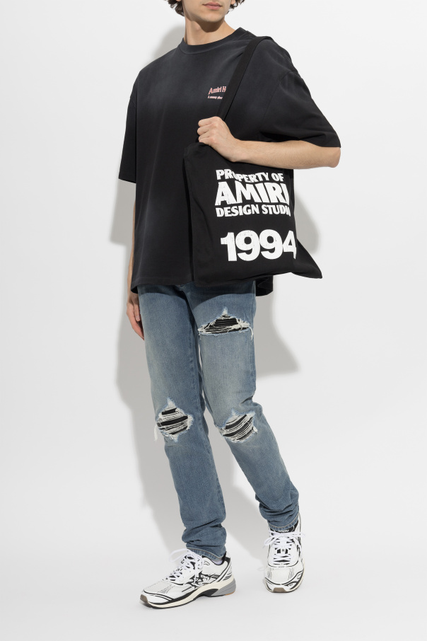 Amiri Jeans com efeito `vintage`