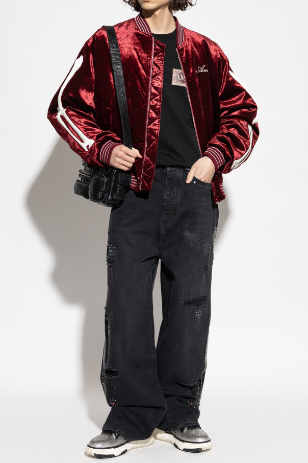 Amiri Jeans with appliqués