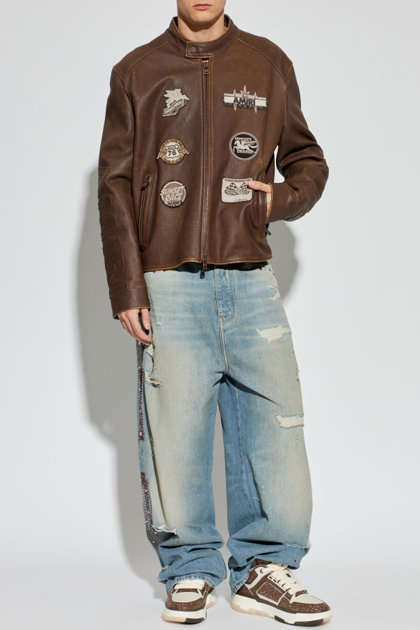 Amiri Vaqueros con aplicaciones brillantes