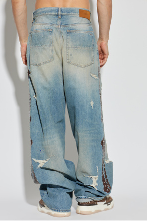 Amiri Vaqueros con aplicaciones brillantes