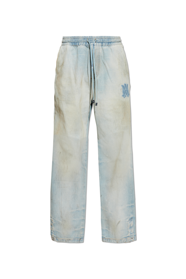 Jeans with logo od Amiri
