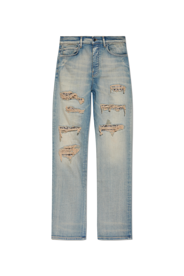 Jeans with a vintage effect od Amiri