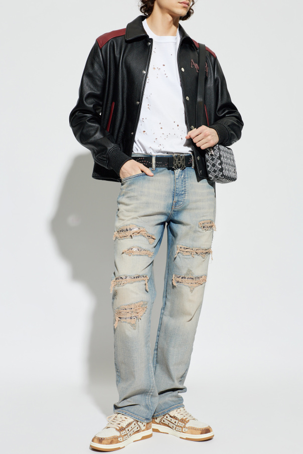 Amiri Jeans with a vintage effect