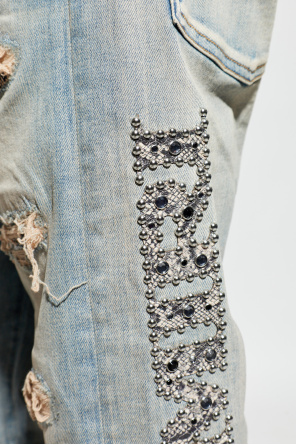 Amiri Jeans with a vintage effect