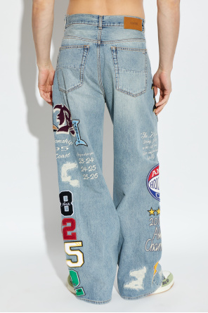 Amiri Jeans with patches