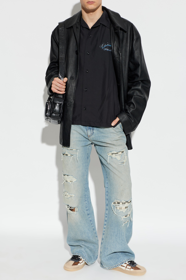Amiri Jeans with abrasions