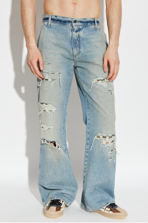 Amiri Jeans with abrasions