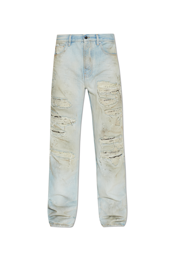 Jeans with a ‘vintage’ effect od Amiri