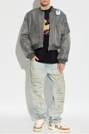 Jeans with a ‘vintage’ effect od Amiri