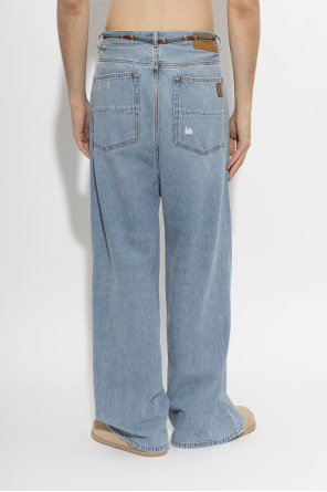 Amiri Jeans com cinto