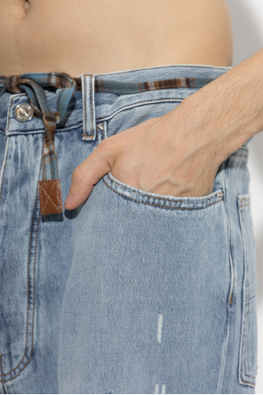 Amiri Jeans com cinto