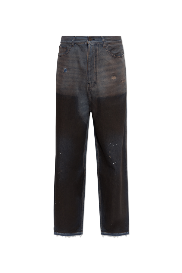 Jeans with `vintage` effect od Amiri