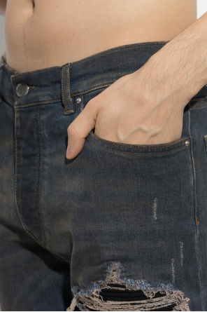 Amiri Jeans com efeito `vintage`