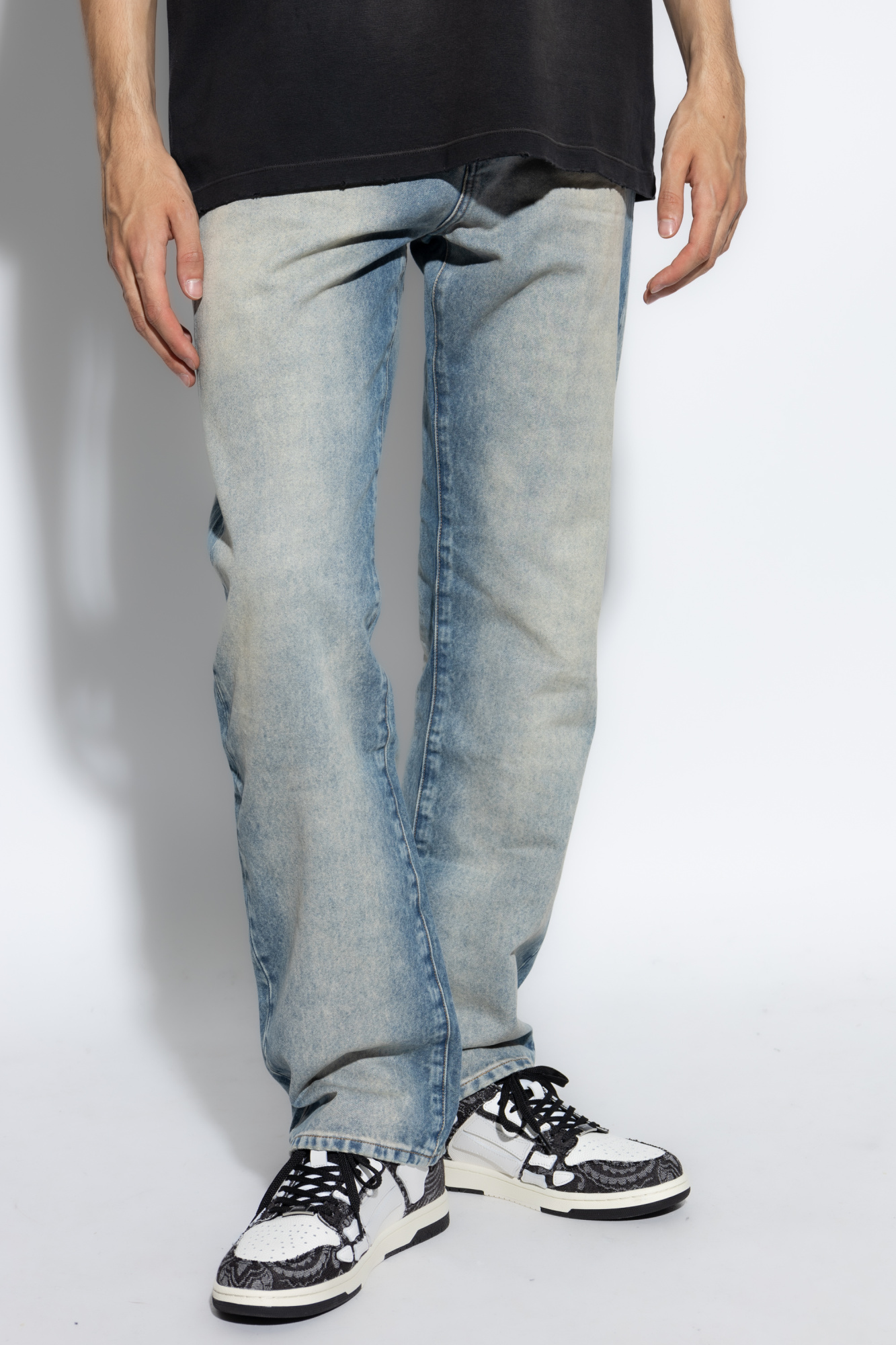 Amiri Jeans with vintage effect