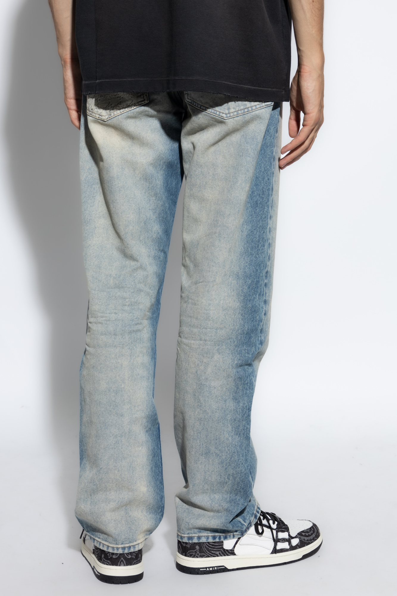 Amiri Jeans with vintage effect