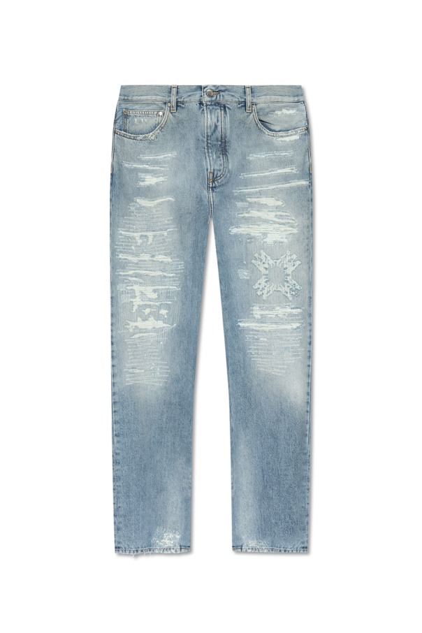 Amiri Jeans with vintage effect