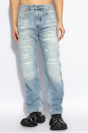 Amiri Jeans with vintage effect