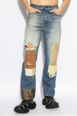 Amiri Jeans with vintage effect