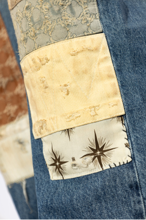 Amiri Jeans with vintage effect