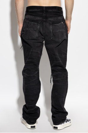 Amiri Jeans with logo