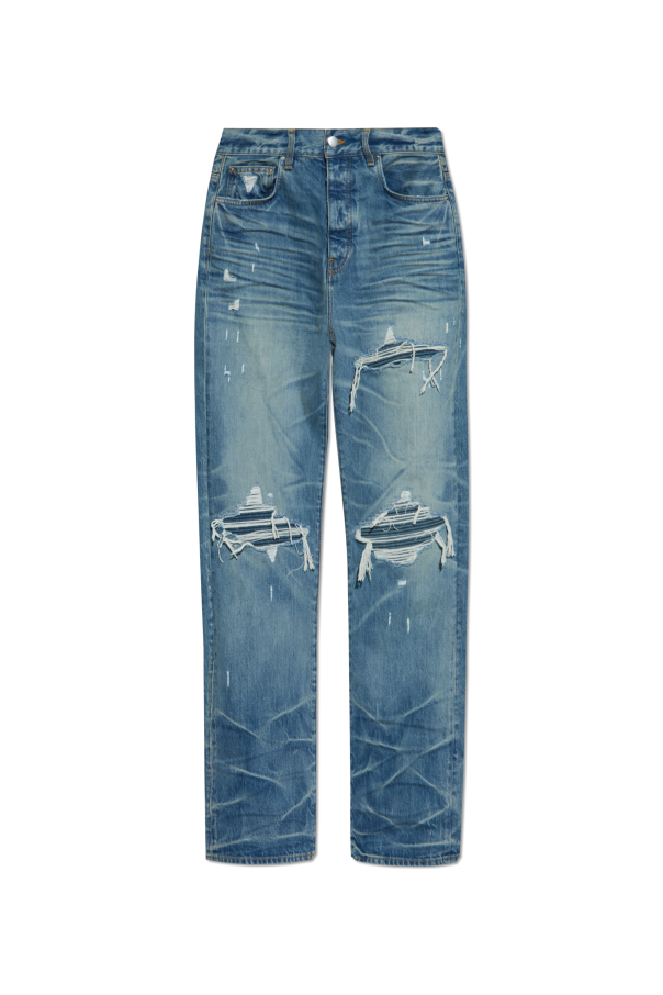 Jeans with a 'vintage' effect od Amiri