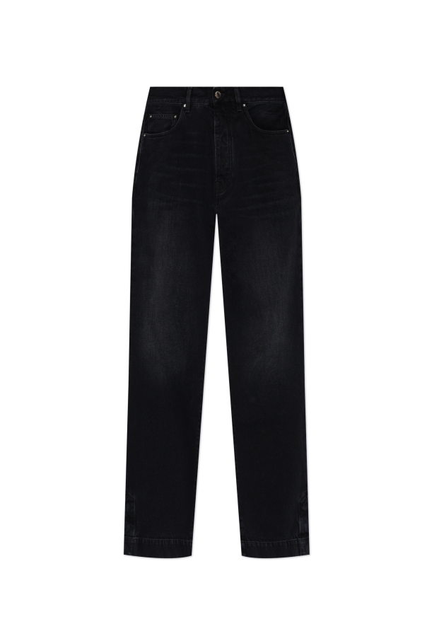 Amiri Jeansy z logo